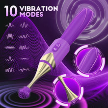 Load image into Gallery viewer, 2 In 1 Mini Wand G Spot Vibrator