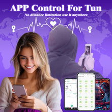 Load image into Gallery viewer, APP-Controlled 9 Pulsing Thrusting Rabbit G Spot Vibrator