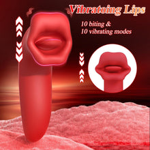Load image into Gallery viewer, Rose Muncher - handheld Clitoral Vibrator for Oral Sex Pleasure