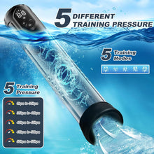 Load image into Gallery viewer, 5 Suction 5 Pressure Penis Pump Male Sex Stroker