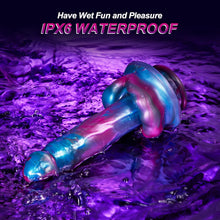 Load image into Gallery viewer, 9-inch Big Mouth Fantasy Dildo Vibrator with 3 Thrusting &amp; 7 Vibration &amp; Heating Modes