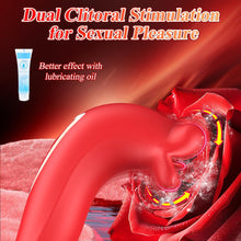 Load image into Gallery viewer, Rose Muncher - handheld Clitoral Vibrator for Oral Sex Pleasure