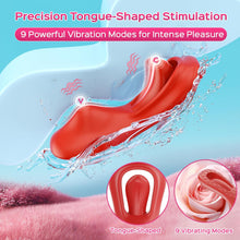 Load image into Gallery viewer, Tongue Wearable Clitoral Stimulation Vibrator with Remote &amp; APP Control