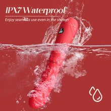 Load image into Gallery viewer, 3 In 1 Steel Ball Sliding Heating Clitoral G-Spot Vibrators