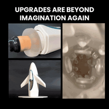Load image into Gallery viewer, Jet Fighter Retractable Vibrating Heated Male Masturbator