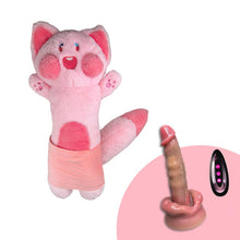 Load image into Gallery viewer, Plush Dildo Machine Thrusting Licking Dildo Machine Sex Toy With Remote Control