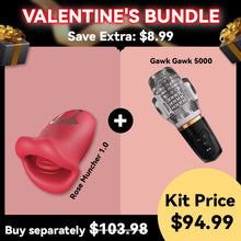 Load image into Gallery viewer, [Valentine&#39;s Special] Save $8.99 - Gawk Gawk 5000 Blowjob Stroker &amp; Rose Muncher 1.0