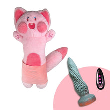 Load image into Gallery viewer, Plush Dildo Machine Thrusting Licking Dildo Machine Sex Toy With Remote Control