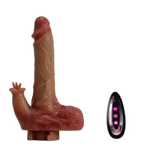 Load image into Gallery viewer, Plush Dildo Machine Thrusting Licking Dildo Machine Sex Toy With Remote Control