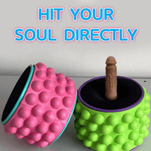 Load image into Gallery viewer, Yoga Wheel Simulated Penis Sex Machine Relieve Fatigue