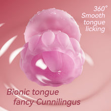 Load image into Gallery viewer, Luminous Jellyfish 360°rotating Tongue Licking G-spot Clitoral Stimulation Vibrator