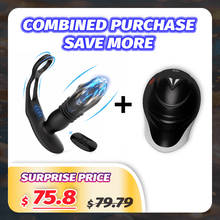 Load image into Gallery viewer, Male Prostate Massager and Iron Man Penis Exerciser set