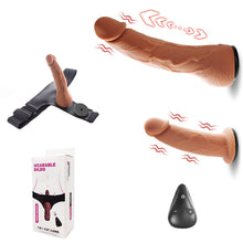 Load image into Gallery viewer, Yeain Wearable Double-headed Thrusting Dildo Vibrator For LGBT