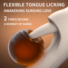 Load image into Gallery viewer, P8 Soft Tongue Licking Rotation G Spot Vibrator