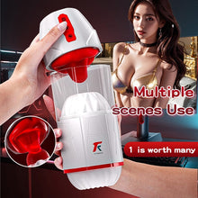 Load image into Gallery viewer, 3 In 1 Detachable Fully Automatic Tongue Licking Suction Vibration Male Stroker