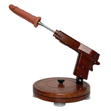 Load image into Gallery viewer, Sheyay Vintage Style Wooden Retractable Female Masturbation Dildo Machine
