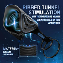 Load image into Gallery viewer, App Wireless Control Cock Ring Adjustable Vibrator Male Penis Trainer