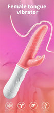 Load image into Gallery viewer, G-spot Clitoral Stimulation 12 Frequency Simulation Tongue Vaginal Massage Vibrator