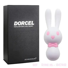 Load image into Gallery viewer, Bunny Vibrator Nipple Clamps Estimulador Clitoris Vibrator