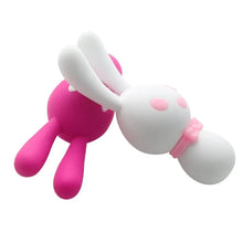 Load image into Gallery viewer, Bunny Vibrator Nipple Clamps Estimulador Clitoris Vibrator