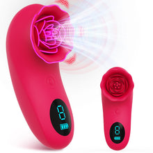 Load image into Gallery viewer, Rose Sex Toy Mini Vibrator for Womens Tapping Vibrating sex toy