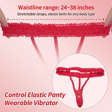 Load image into Gallery viewer, Rose Wearalbe Clitoral Massage Vibrator with Panty &amp; Remote Control