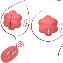 Load image into Gallery viewer, Wireless Nipple Clamp Vibrator 10 Modes 3 Clamping Forces Waterproof Nipple toys