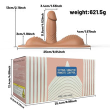 Load image into Gallery viewer, Ride-on Vibrating Clit Anal G Spot Stimulation Dildo Sex Machine