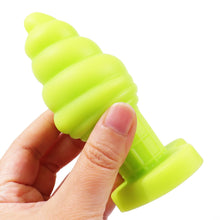 Load image into Gallery viewer, Aimitex Ice Cream Colorful Silicone Butt Plug Anal Expansion plug