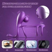 Load image into Gallery viewer, Morgana Silicone Vibrating Penis Rings