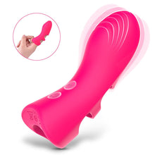 Load image into Gallery viewer, Finger Vibrator Clitoral G Spot Massager with 10 vibration For Couple Foreplay