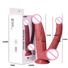 Load image into Gallery viewer, Dildo Liquid Silicone Super Soft Simulation Penis Sex Masturbator