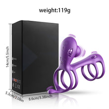 Load image into Gallery viewer, Morgana Silicone Vibrating Penis Rings