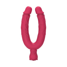 Load image into Gallery viewer, Double Ended Vibrating Rose Dildo Anal Dildo with 10 Vibrating Modes
