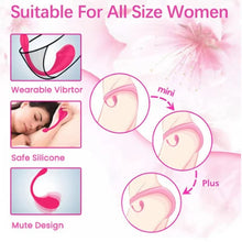 Load image into Gallery viewer, Wireless Bluetooth G Spot Wearable Vibrator Panty Sex toy APP Control