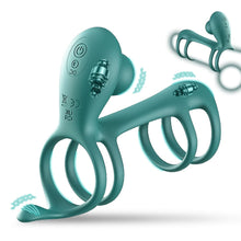 Load image into Gallery viewer, Morgana Silicone Vibrating Penis Rings