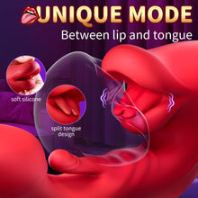 Load image into Gallery viewer, Red Lip Pro Biting Clit Scratching G Spot Vibrator