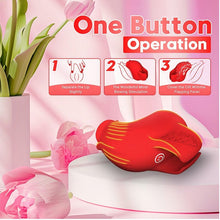 Load image into Gallery viewer, Mini Rose Finger Vibrator Clitoral stimulation for Couples flirting