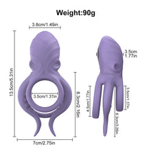 Load image into Gallery viewer, Octopus Lock Delayed Ejaculation Penis Ring Wireless APP
