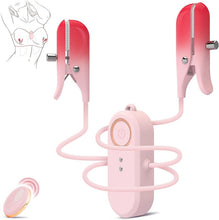 Load image into Gallery viewer, 2 In 1 Wearable Nipple Clitoral Clamps Stimulation Vibrator For Women