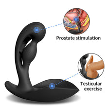 Load image into Gallery viewer, Yeain Prostate Massager 3 Motors 10 Vibrating Anus Testicles Stimulation