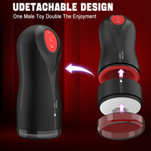 Load image into Gallery viewer, 3 Swirling 5 Tightening 10 Vibration Male Blowjob Stroker