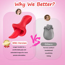 Load image into Gallery viewer, Big Mouth Clitoris Suction G Spot Vibrator with 10 Tongue Licking Modes
