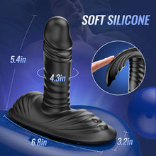 Load image into Gallery viewer, Upgraded Thrusting Sit And Ride Anal G Spot Double Vibrator With Remote