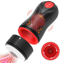 Load image into Gallery viewer, 3 Swirling 5 Tightening 10 Vibration Male Blowjob Stroker