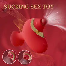 Load image into Gallery viewer, Love Shape Finger Sucking Vibrator Clitoris Stimulation For Couple Foreplay