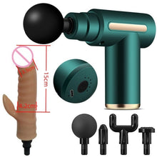 Load image into Gallery viewer, Massage Gun Modified Hand-Held Cannon Head Massage Female Masturbation Penis Back Court Vibrator