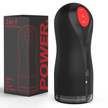 Load image into Gallery viewer, 3 Swirling 5 Tightening 10 Vibration Male Blowjob Stroker