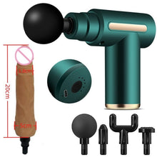 Load image into Gallery viewer, Massage Gun Modified Hand-Held Cannon Head Massage Female Masturbation Penis Back Court Vibrator