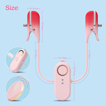 Load image into Gallery viewer, 2 In 1 Wearable Nipple Clitoral Clamps Stimulation Vibrator For Women